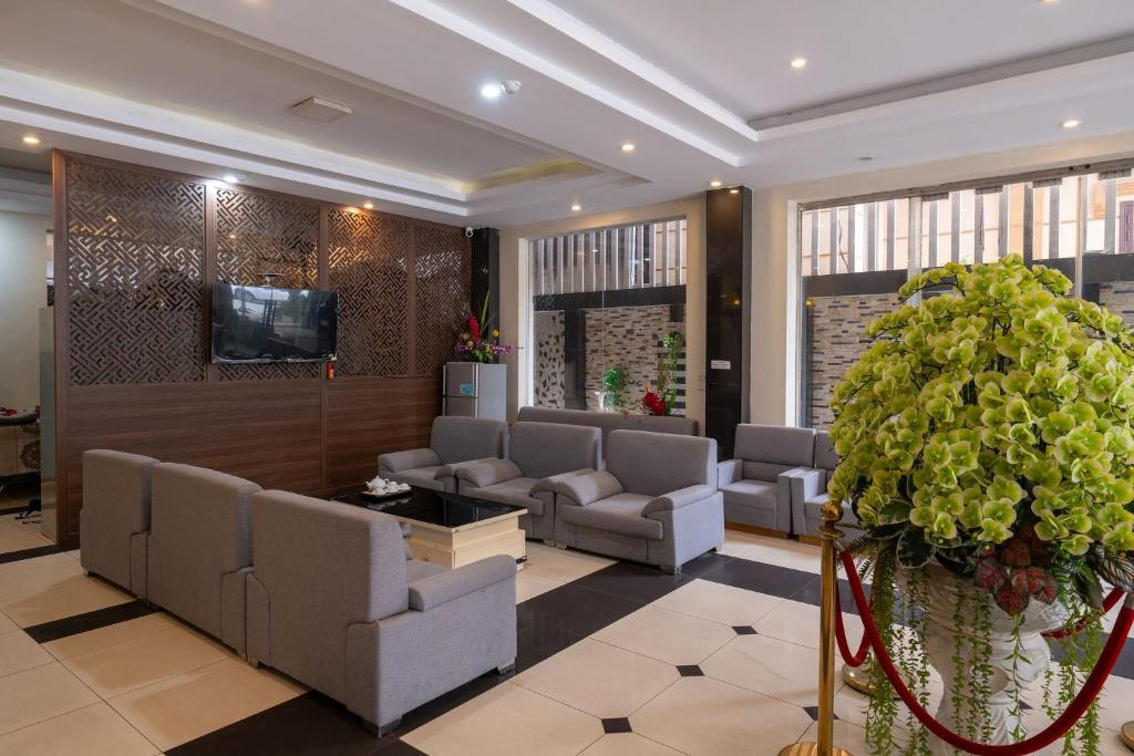 Bao An Hotel Ninh Binh 共用ラウンジ/TVエリア