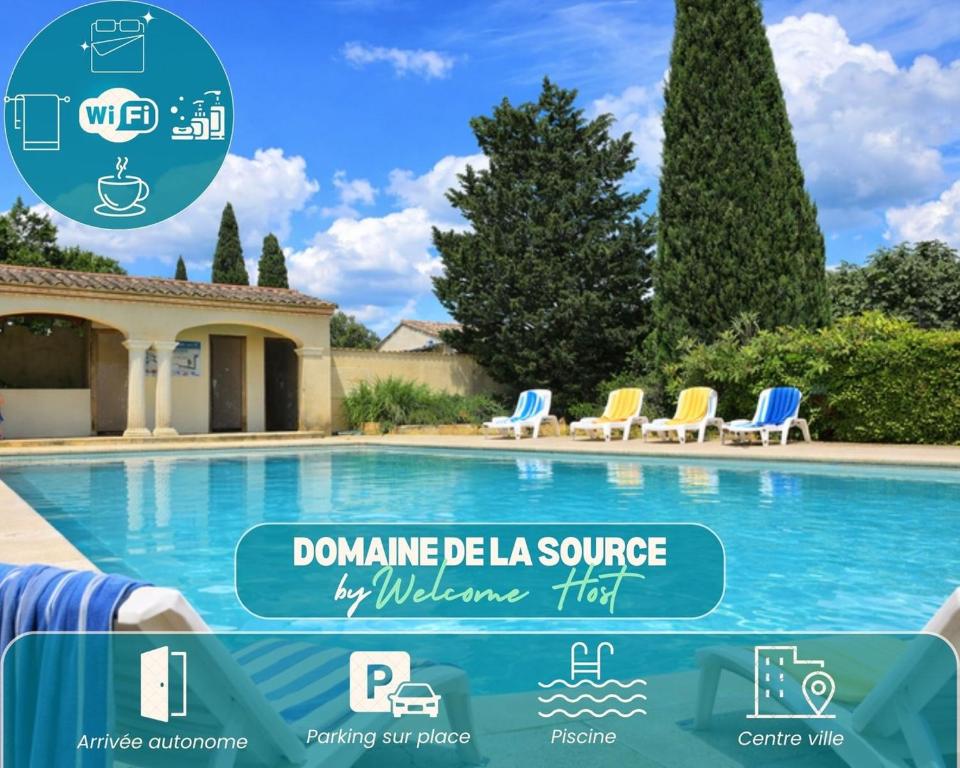 Domaine de la Source, Charme & piscine à Uzès - 1