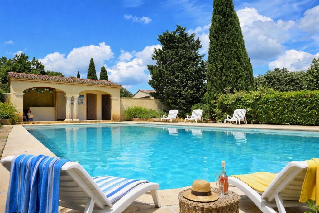Domaine de la Source, Charme & piscine à Uzès - 2