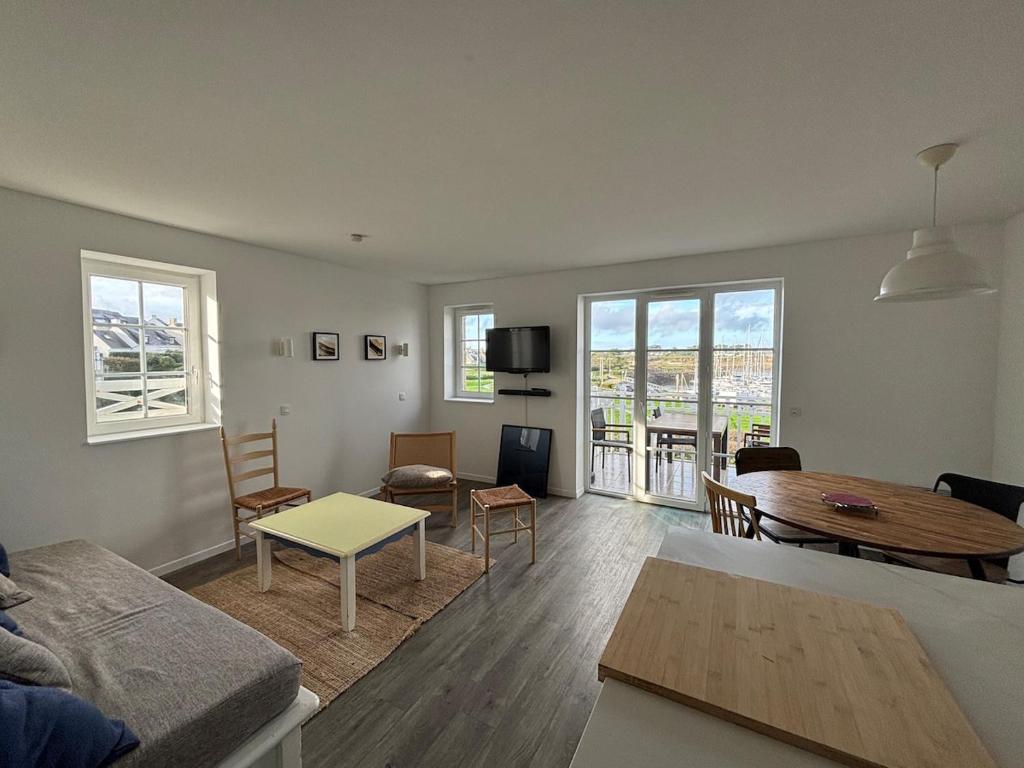 Duplex pour 4 avec vue du le port du Crouesty - 2