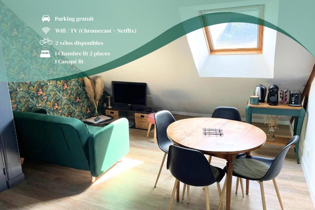 Appartement 1 chambre et 2 vélos - 1