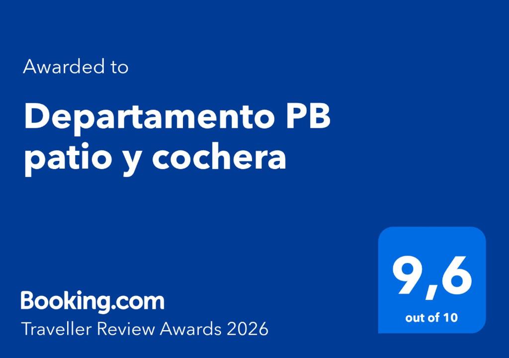 Departamento PB patio y cochera - 2