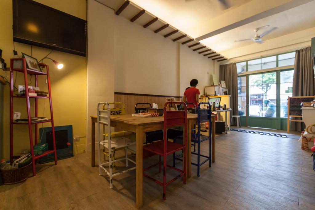 Lobby, Sleeping Boot Hostel in Hualien