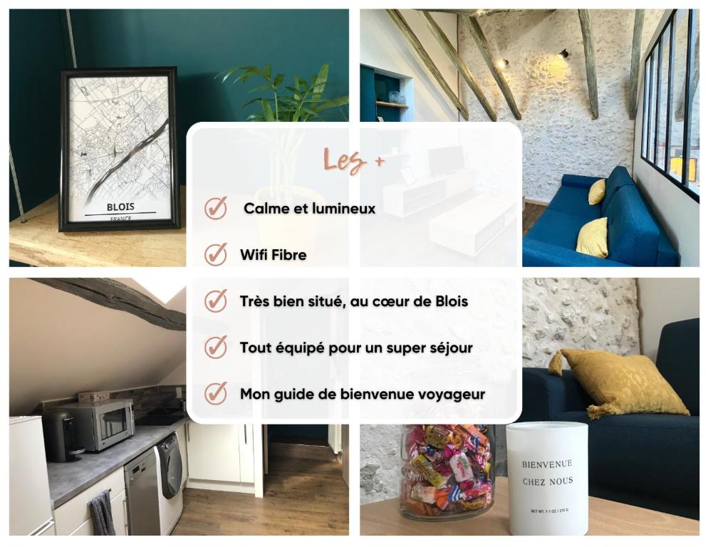 Cosy appartement au coeur de Blois, local vélo - 2