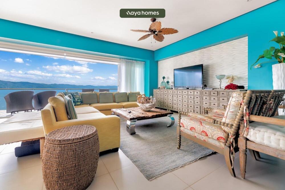 Oceanview 3BR Apt with Beach Access - Pools - Gym - 4
