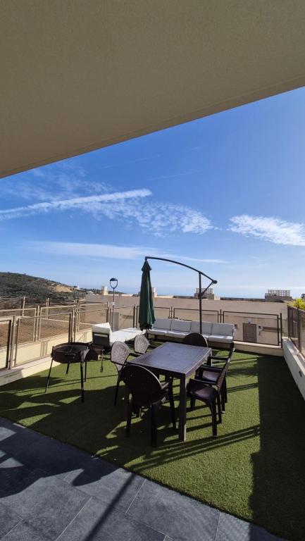 Piscina, Barbacoa, Jardín privado, Adosado familiar 160 m, vistas al mar y montaña, 7 personas, wifi, mascotas - 4