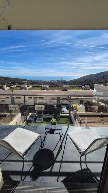 Piscina, Barbacoa, Jardín privado, Adosado familiar 160 m, vistas al mar y montaña, 7 personas, wifi, mascotas - 3