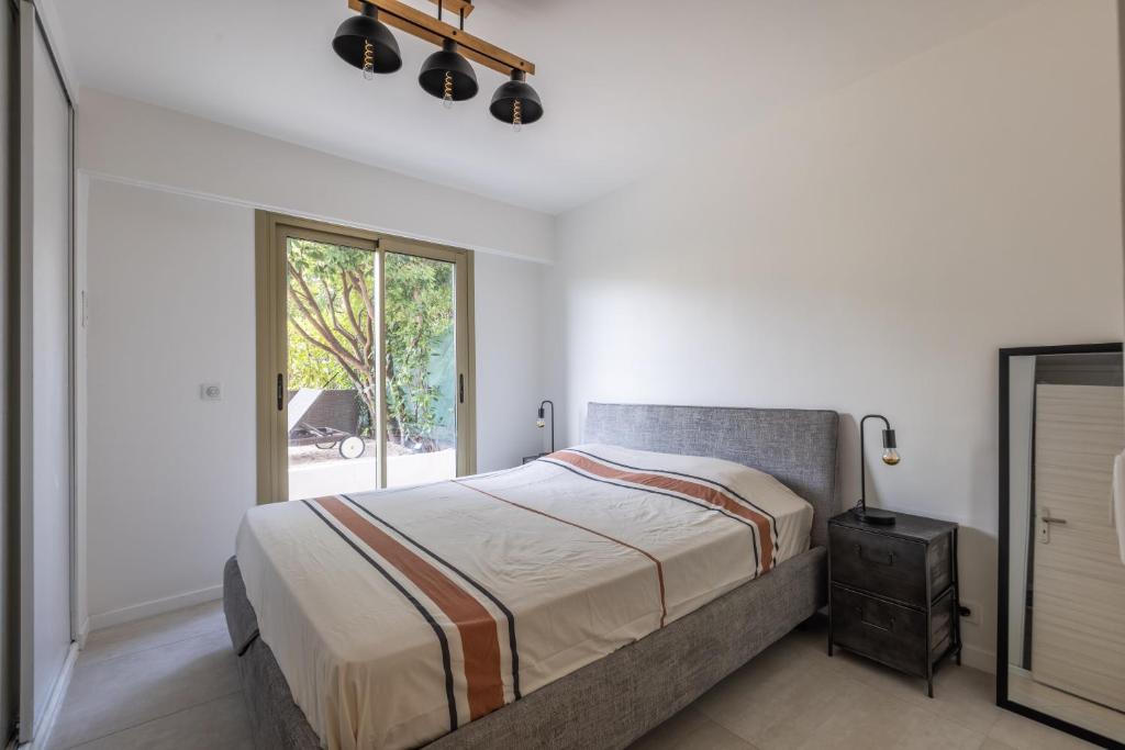 Cagnes sur mer, 1 bedroom with Garden-Air conditioning-Wifi - 5