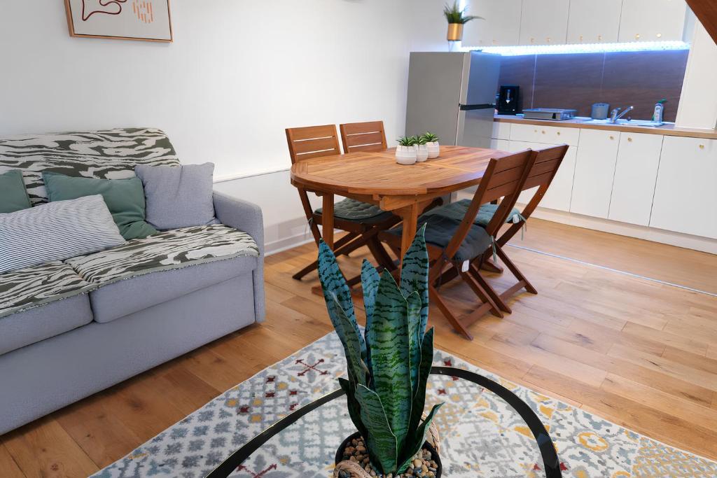 Maladrerie Duplex Proche Gare et Centre Rouen - Linge & Ménage Inclus - 5