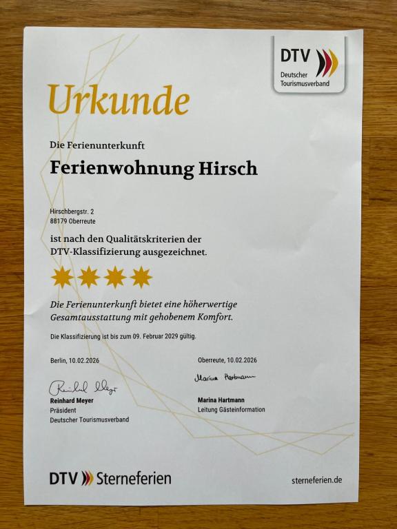 Ferienwohnung Hirsch im Allgäu - 2