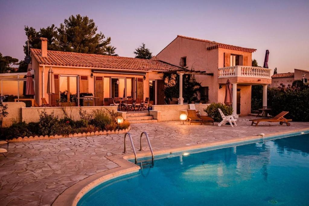 Villa with SEA VIEW, 1 km from the BEACH and CITY CENTER, BBQ, Tennis close by - 5