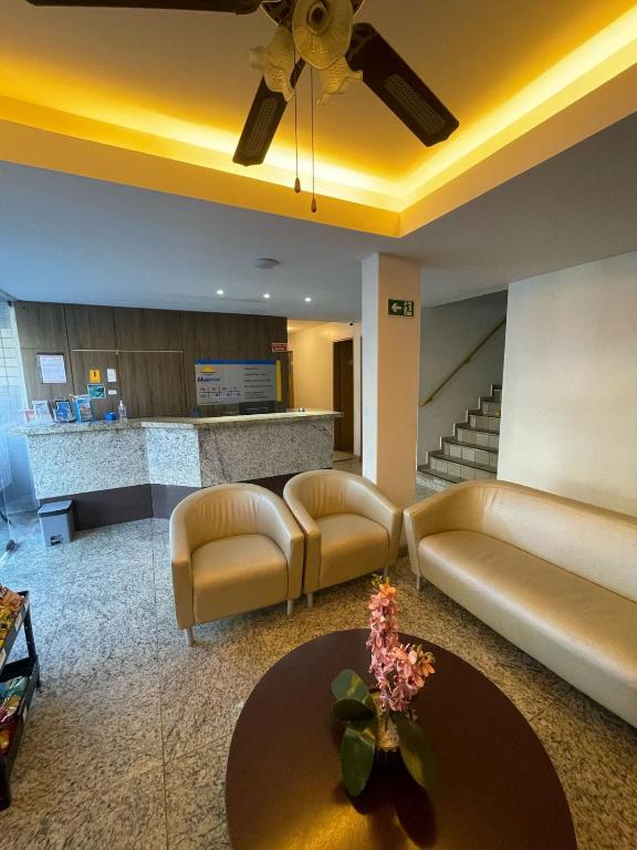 Lobby, Bluemar Hotel in Maceio