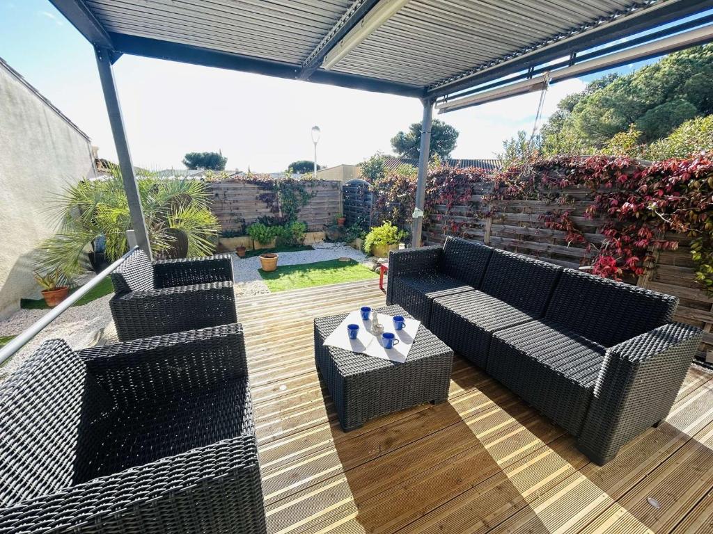 Cap d'Agde 34- Appart T2 jardin - Haut de Saint Martin CT415-002 - 1