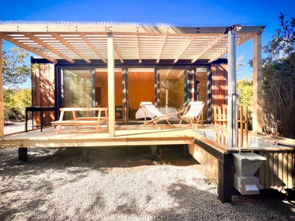 Outscape Cabana en Lago Chapo con Hot Tub - 4