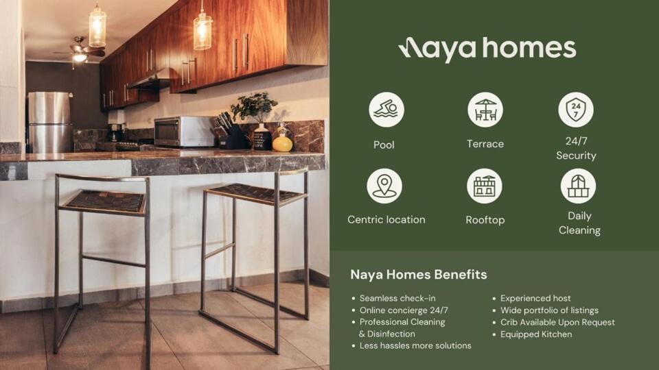 Cozy 2BR King beds - Rooftop Pool - Fast WiFi - 2