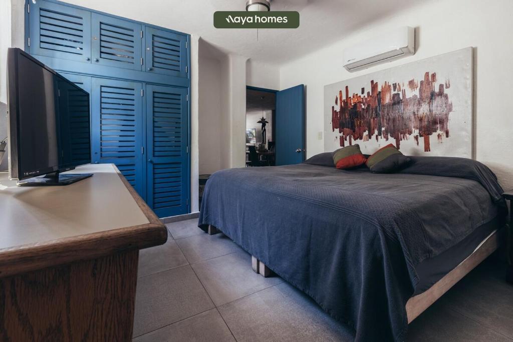 Cozy 2BR King beds - Rooftop Pool - Fast WiFi - 4