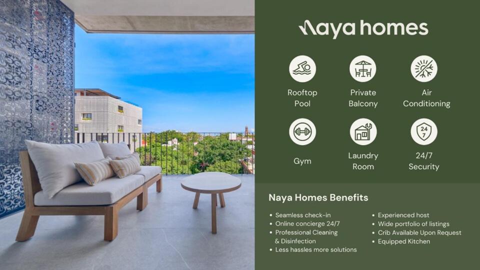 Amazing 2BR Apt -Private Balcony - Rooftop Pool - 3