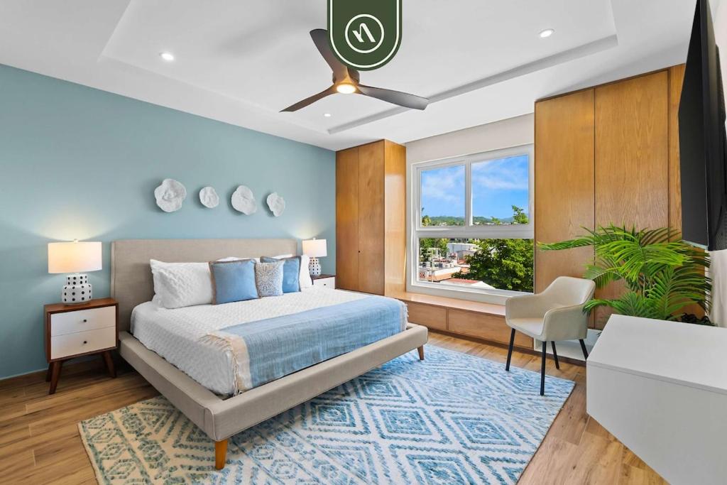 New Stylish 1 BR Condo - Ocean Views - Flex Room - 2