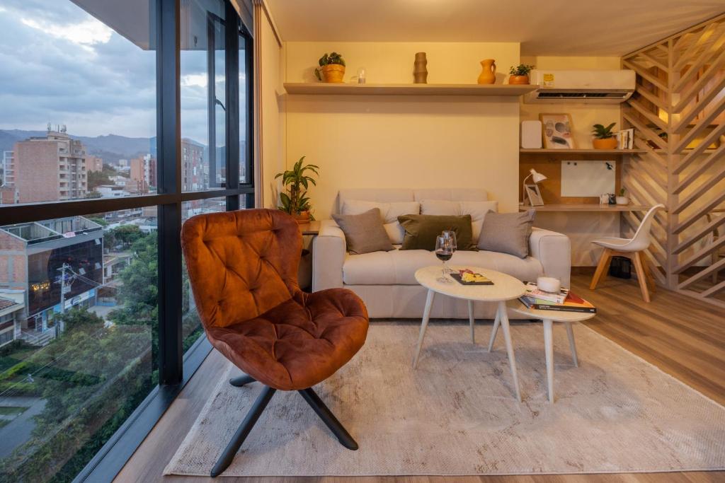 Artisan Design & Incredible View Loft at Laureles - 4