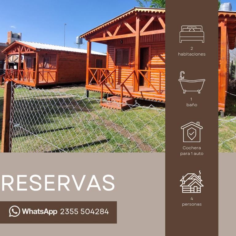 Cabañas para 4 personas M y M Cabañas - 5