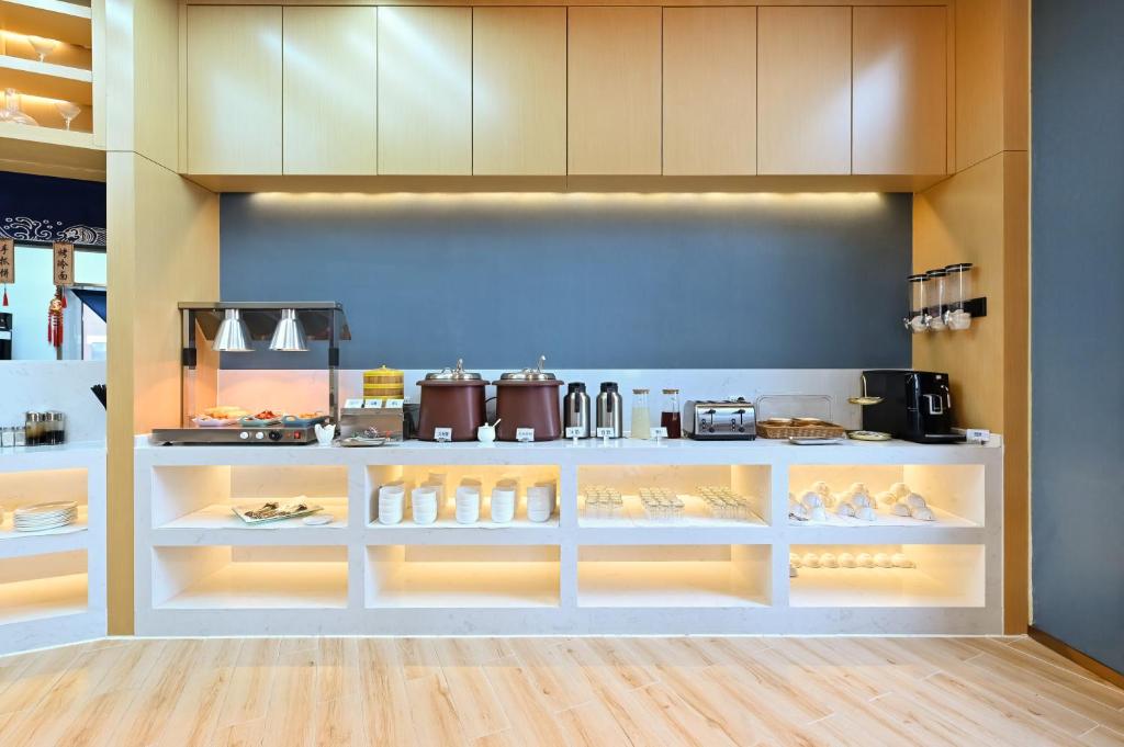 선양 호텔 객실 전경