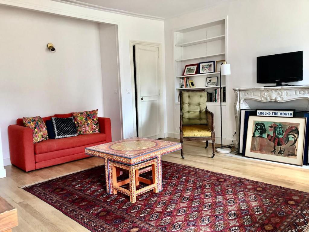 Large 4-room apartment in Paris 5th Cuvier - 1