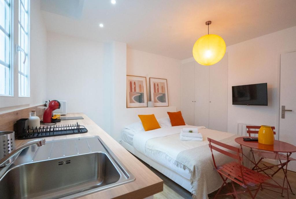 Studio neuf Paris 3eme Metro Etienne Marcel - 5