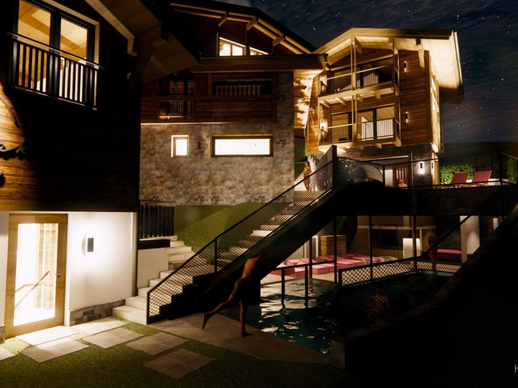 Holiday Home Chalet Black Stone by Interhome - 1