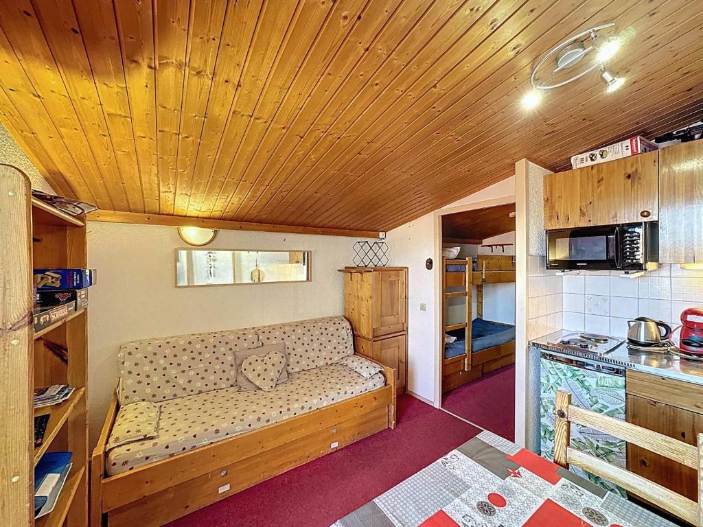 Studio cabine 18m² au cœur des Bruyères, ski aux pieds - FR-1-178-43 - 2