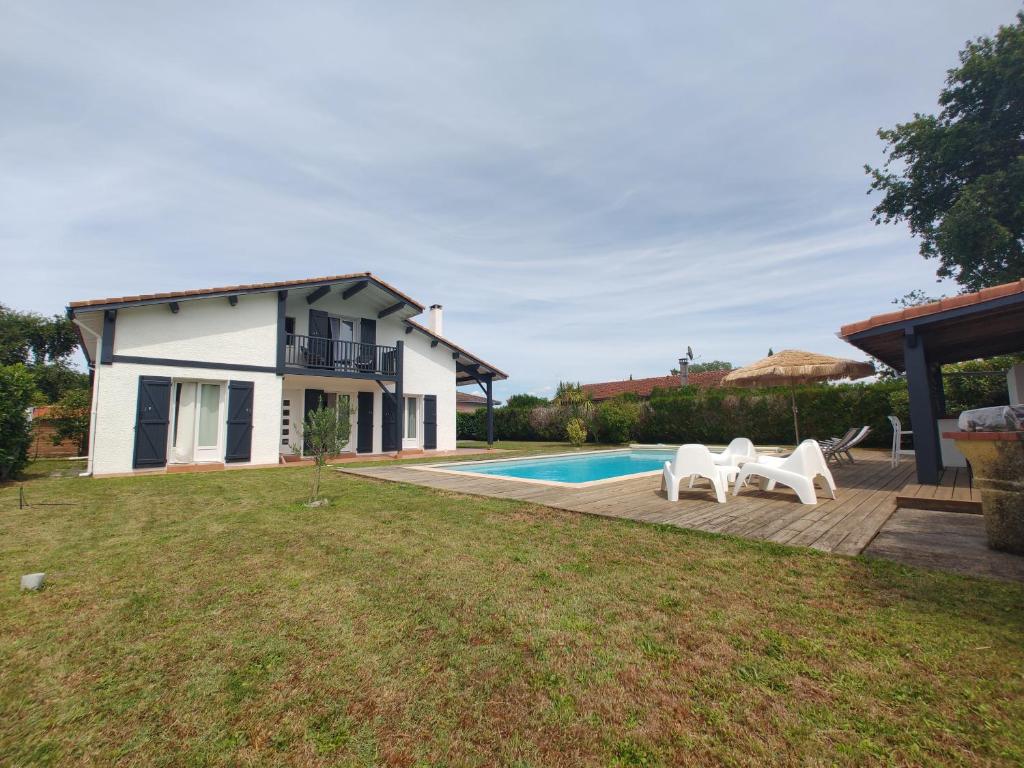Villa Landaise et sa grande piscine - 1