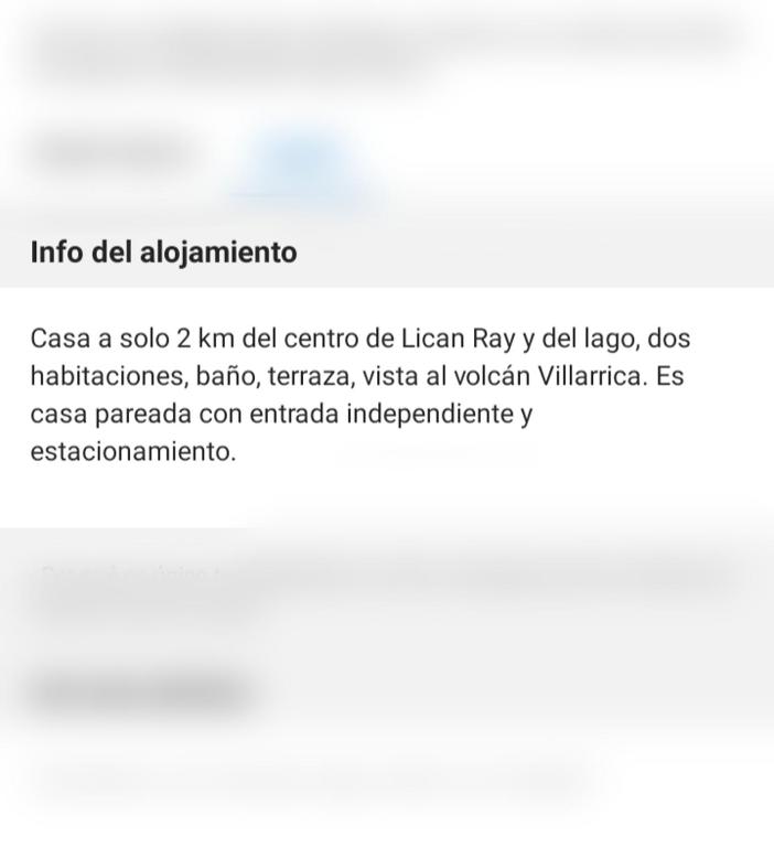 Casa para 5 personas en Lican Ray - 2