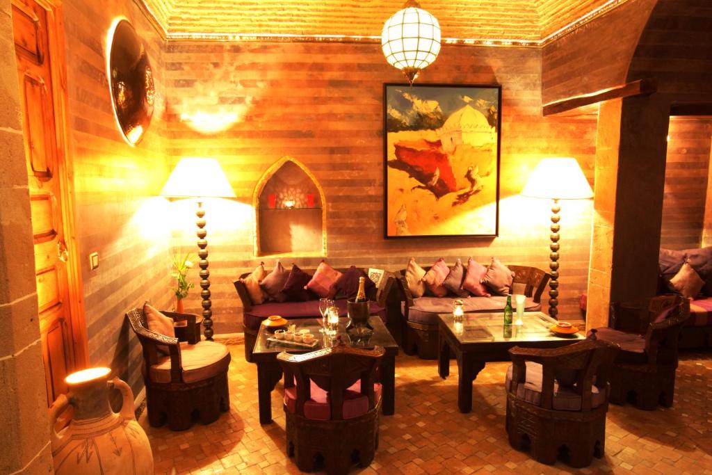 Bar/lounge, Riad Kalaa in Rabat