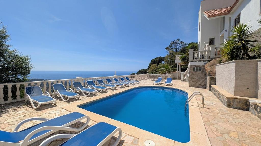 Villa Celeste, Private pool with sea view, 15pers - 2