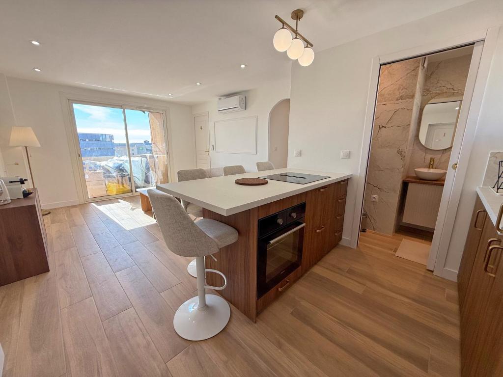 Nice Ouest Chambres Privees Modernes TV Wifi Bureau en colocation - 3