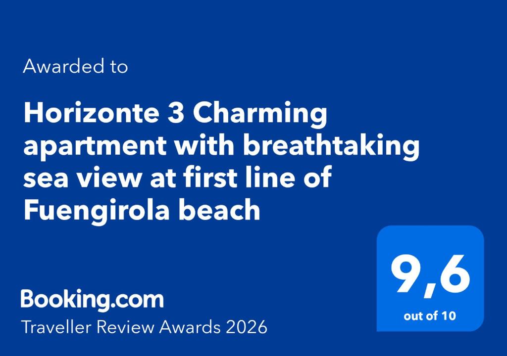 Horizonte 3 Charming apartment with breathtaking sea view at first line of Fuengirola beach - 3