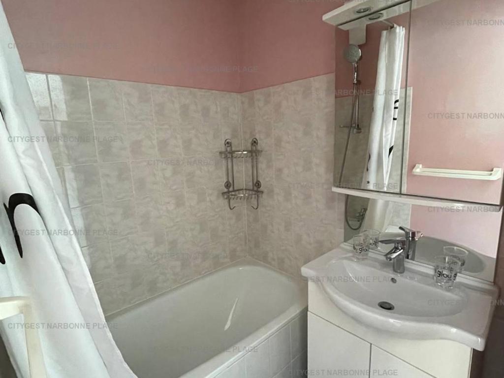 Studio 4 Pers avec Clim et Parking, Gruissan Port - FR-1-619-136 - 2