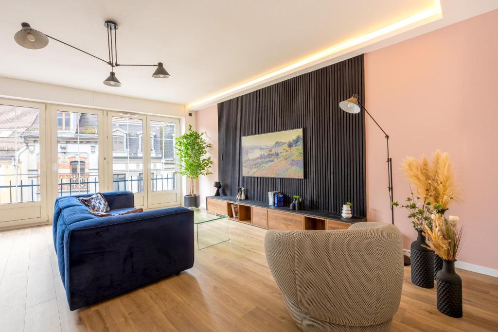 Slate at Max, Luxury in Mulhouse, Air Conditionné - 1