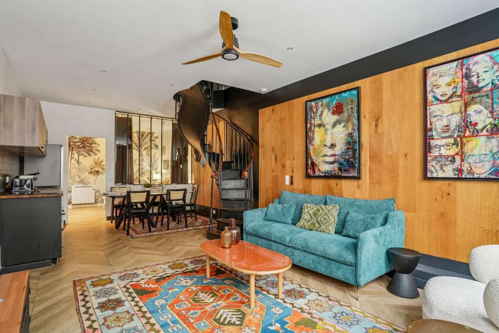 Luxury family Duplex 4 bdrs 10P - Republique - 1
