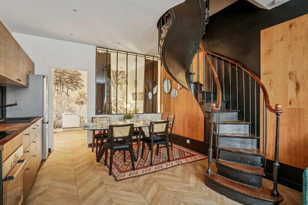 Luxury family Duplex 4 bdrs 10P - Republique - 5