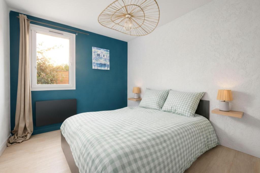 T2 Havre de paix avec Bureau & Wifi - Parking privé - Piscine & Salle sport communs - 4