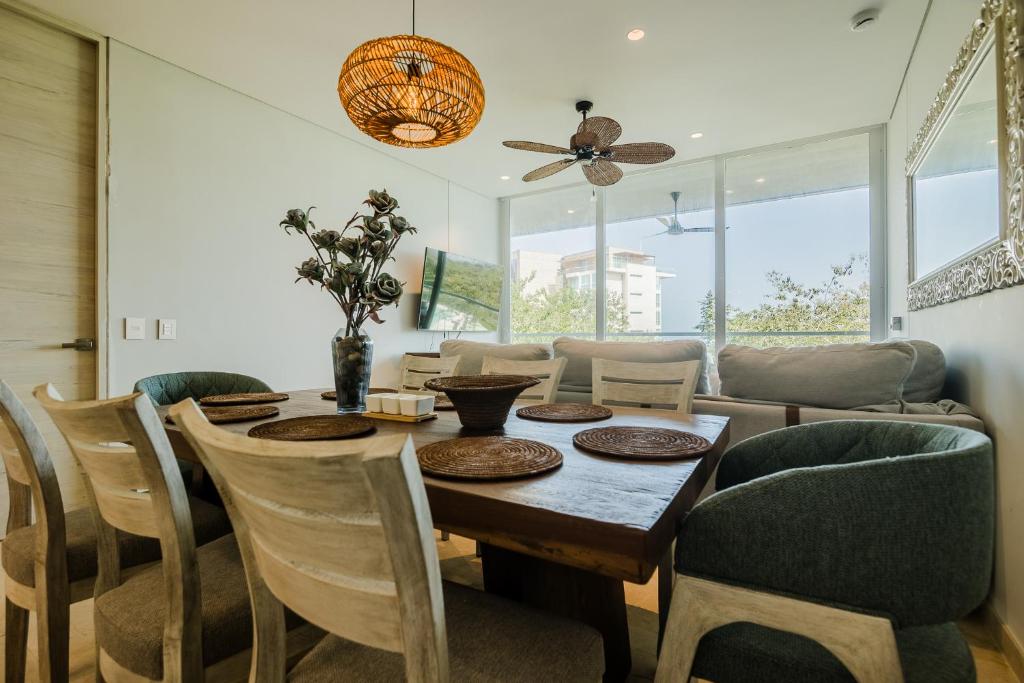 2-BR Sea & Pool View Apartment in Baru - Cartagena - 2