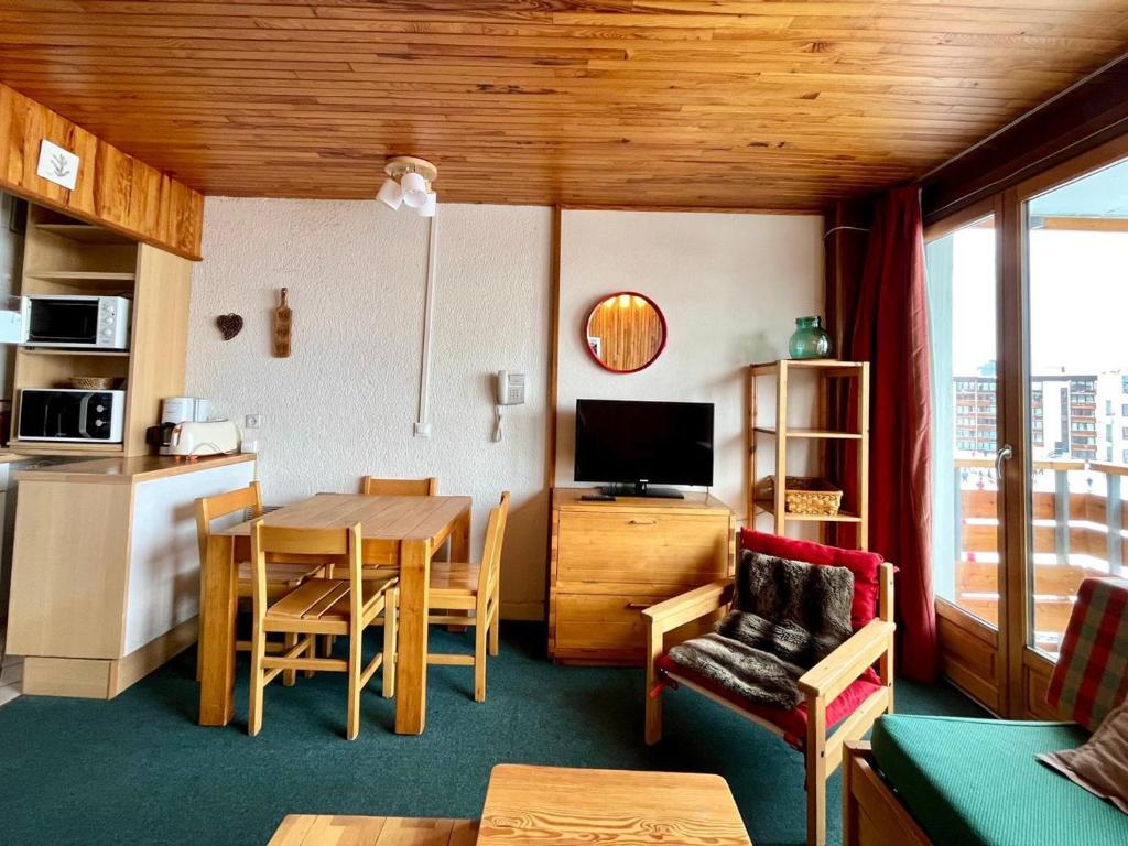 Studio sud/ouest, ski aux pieds, 30m², 4 couchages - FR-1-449-34 - 3