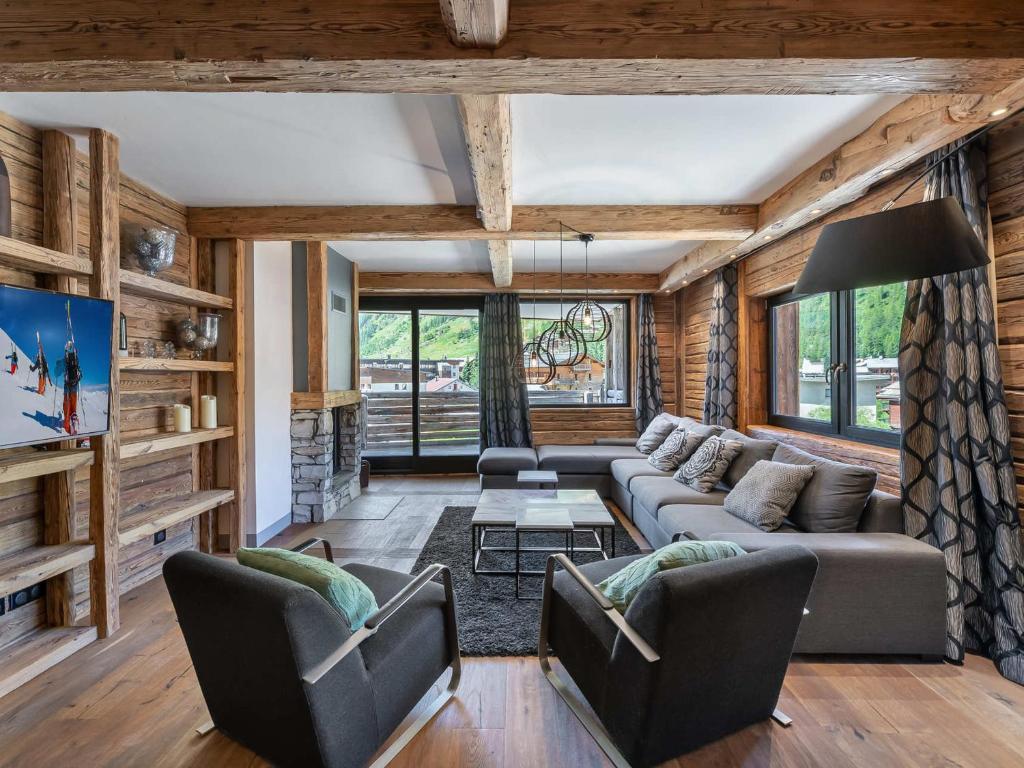 Appartement de luxe avec sauna et terrasse au centre de Val d'Isère - 5