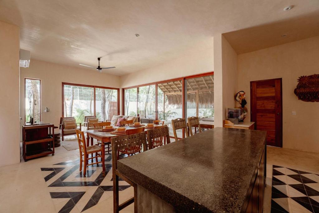 chic 4BR Villa with Private Pool in Holistika Tulum - 2