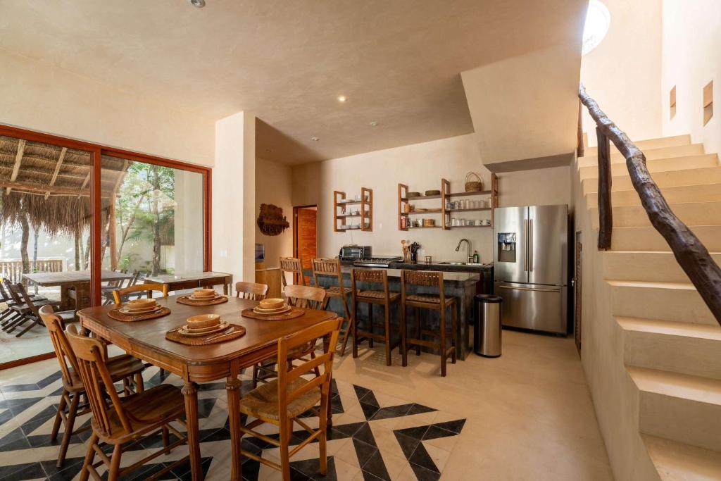 chic 4BR Villa with Private Pool in Holistika Tulum - 3