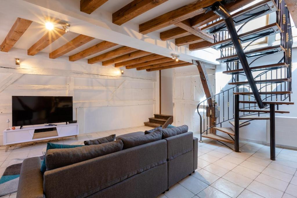 Havre de paix T4 de 90 m2 - Coeur de Troyes - 5