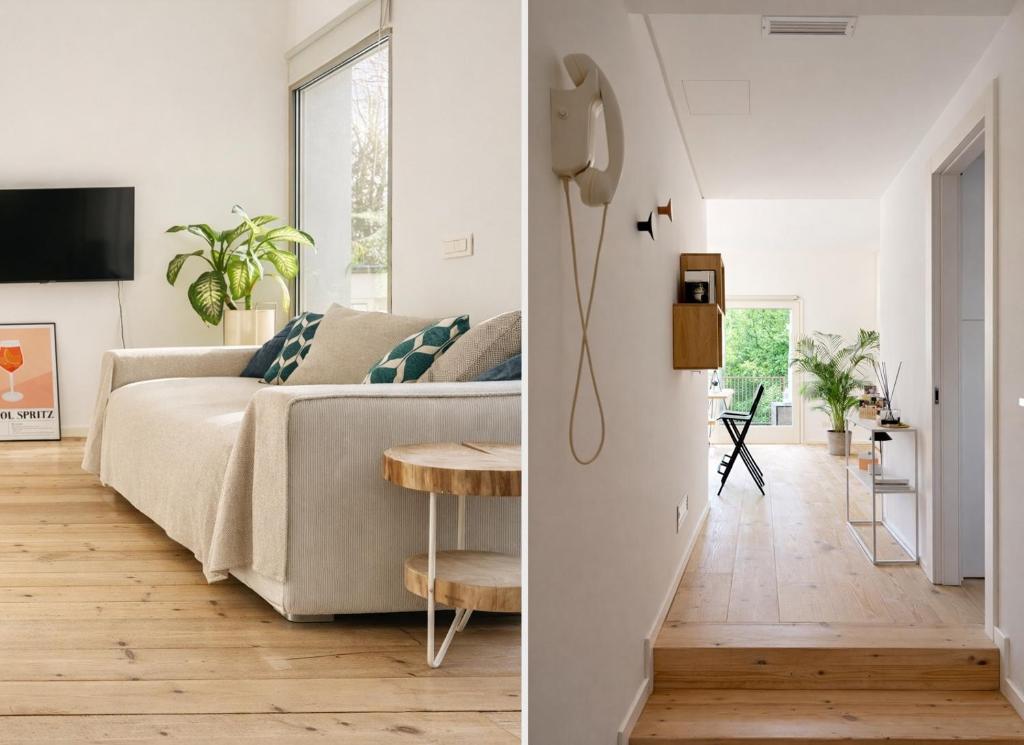 STUDIO 14 - apt design con terrazza sul fiume - 2 biciclette incluse - vicino al centro - 4