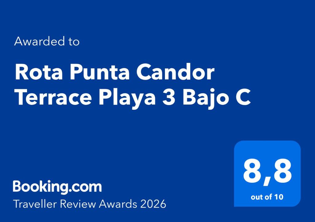 Rota Punta Candor Terrace Playa 3 Bajo C - 2
