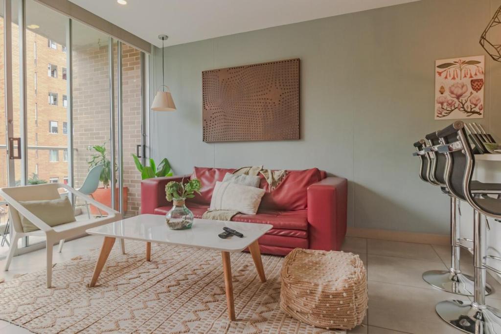 Luxury Studio El Poblado Pool Rooftop 4th Floor - 5