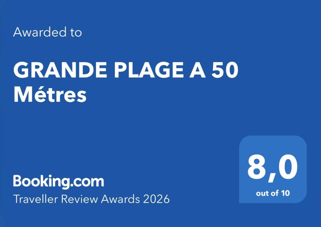 GRANDE PLAGE A 50 Métres - 2
